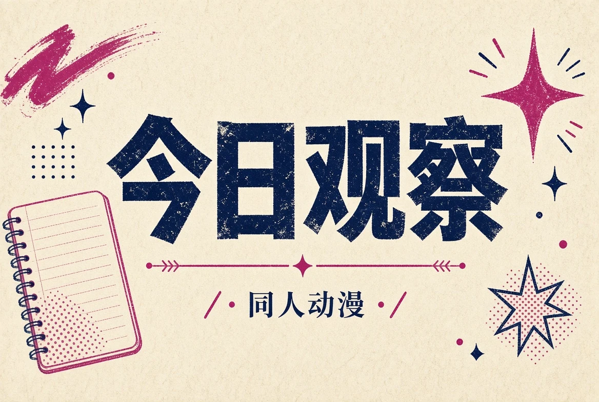 今日观察动漫主题视觉